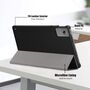 Fr Lenovo Idea Tab 11 3folt Wake UP Smart Cover Tasche Hlle Schwarz