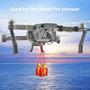 F�r DJI Mavic Pro Air-Dropping System Thrower Parabolisch Grau