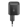 Goobay USB-C PD GaN Schnellladeger�t Nano 20 W Schwarz