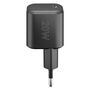Goobay USB-C PD GaN Schnellladeger�t Nano 20 W Schwarz