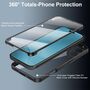 F�r Apple iPhone 17 Full Body 360 Grad Acryl Hybrid TPU H�lle Schwarz