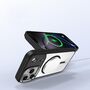 F�r Apple iPhone 17 Kamera Schutz Ring MagSafe Hybrid H�lle Schwarz