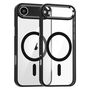 F�r Apple iPhone 17 Air Kamera Ring MagSafe TPU Hybrid H�lle Schwarz