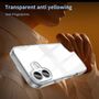 F�r Apple iPhone 17 TPU Hybrid PC H�lle mit Airbag Ecken Transparent