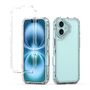 Fr Apple iPhone 17 TPU Acryl Hybrid Handy Schutz Hlle Transparent