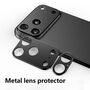 Fr Apple iPhone 17 Pro Kalebol Premium Metall Kamera Linsen Schutz