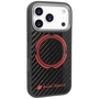 Audi RSQ Carbon Fiber Red Apple iPhone 17 Pro MagSafe H�lle Schwarz