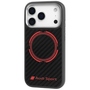 Audi RSQ Carbon Fiber Red Apple iPhone 17 Pro MagSafe H�lle Schwarz