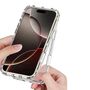 F�r Apple iPhone 17 Pro Max TPU Acryl Hybrid Schutz H�lle Transparent