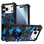 F�r Apple iPhone 17 Pro Max Camouflage MagSafe Ring Kickstand H�lle