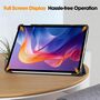 F�r Xiaomi Redmi Pad 2 4G 11 2025 3folt Wake UP Smart Tasche Schwarz