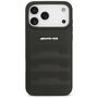 AMG Apple Debossed Lines Logo iPhone 17 Pro Max Schutzhlle Schwarz
