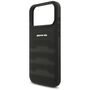 AMG Apple Debossed Lines Logo iPhone 17 Pro Max Schutzhlle Schwarz