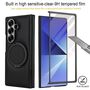 F�r Samsung Galaxy Z Fold7 MagSafe integriertes Glas H�lle Schwarz