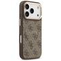 Guess Apple iPhone 17 Pro 4G PU Classic Logo MagSafe Schutzh�lle Braun