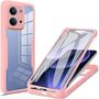 F�r Xiaomi Redmi 15C 5G / 4G Full Body 360 Grad Acryl TPU H�lle Rosa