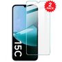 Hlle fr Xiaomi Redmi 15C 5G / 4G Handy Silikon Tasche TPU 9H Hart Glas AUSWAHL