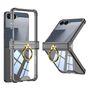 F�r Samsung Galaxy Z Flip7 Airbag Scharnier Ring Schutz H�lle Schwarz