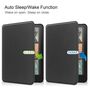 F�r Amazon Kindle 12th Gen 2024 Kunstleder Smart H�lle WakeUP Schwarz
