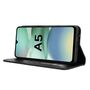 F�r Xiaomi Redmi A5 4G  Poco C71 Wallet Kunstleder H�lle Retro Schwarz
