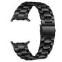 F�r Samsung Galaxy Watch 8 / 8 Classic Bead Edelstahl Arm Band Schwarz