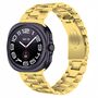 F�r Samsung Galaxy Watch 8 / 8 Classic Bead Edelstahl Armband Gold