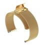F�r Samsung Galaxy Watch 8 / 8 Classic Edelstahl Mesh Arm Band Gold