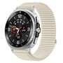 F�r Samsung Galaxy Watch 8 / 8 Classic Klettverschluss Armband Beige