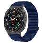 F�r Samsung Galaxy Watch 8 / 8 Classic Nylon Klettverschluss Metall Armband
