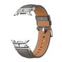 F�r Samsung Galaxy Watch 8 / 8 Classic Leder Armband Metall Connector