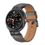 F�r Samsung Galaxy Watch 8 / 8 Classic Leder Design Armband mit Metall Connector