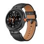 F�r Samsung Galaxy Watch 8 / 8 Classic Leder Design Armband mit Metall Connector