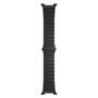 F�r Samsung Galaxy Watch 8 / 8 Classic Edelstahl Bead Armband Schwarz