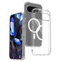 F�r Google Pixel 10 Pro XL Skin Feel MagSafe Hybrid H�lle Transparent