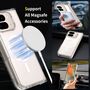 F�r Google Pixel 10 Pro Fold Skin Feel MagSafe H�lle Transparent
