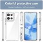 F�r Motorola Moto G100 Pro 5G Colorful TPU Acryl H�lle Transparent