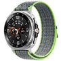 F�r Samsung Galaxy Watch 8 / 8 Classic Nylon Armband Klettverschluss