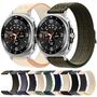 F�r Samsung Galaxy Watch 8 / 8 Classic Nylon Design Armband mit Klettverschluss