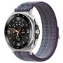 F�r Samsung Galaxy Watch 8 / 8 Classic Nylon Design Armband mit Klettverschluss