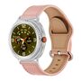 F�r Samsung Galaxy Watch 8 / 8 Classic Echt Leder Design Armband Rosa