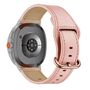 F�r Samsung Galaxy Watch 8 / 8 Classic Echt Leder Design Armband Rosa