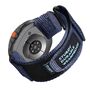 F�r Samsung Galaxy Watch 8 / 8 Classic Armband Klettverschluss Blau