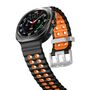 F�r Samsung Galaxy Watch Ultra / Ultra 2025 Two Color Silikon Armband