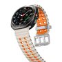 F�r Samsung Galaxy Watch Ultra / Ultra 2025 Two Color Silikon Armband