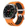 Ocean Two Color Silikon Armband f�r Samsung Galaxy Watch Ultra / Ultra 2025
