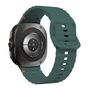 F�r Samsung Galaxy Watch 8 / 8 Classic Silikon Armband Gr�n Gr��e L