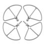F�r DJI Mavic 2 Pro / 2 Zoom Propeller Schutz Anti-Kollisionsring Grau