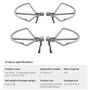 F�r DJI Mavic 2 Pro / 2 Zoom Propeller Schutz Anti-Kollisionsring Grau