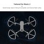 F�r DJI Mavic 2 Pro / 2 Zoom Propeller Schutz Anti-Kollisionsring Grau