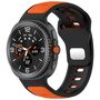 Silikon Dual Color Armband f�r Samsung Galaxy Watch 8 / 8 Classic
